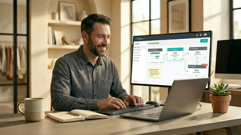My honest ThriveCart review. One-time payment checkout platform for digital products, funnels and subscriptions. Standard vs Pro+, pricing, pros and cons.